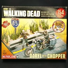 The Walking Dead ~ Daryl Dixon ~ with Chopper (Miniatures) McFarlane Set~ New!