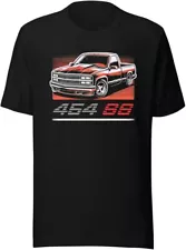 1990 Chevy 1500 454 SS t-shirt for Pickup Owners Classic Truck Tees