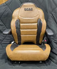 SCAG Mower High Back Seat Genuine OEM Cheetah II 487076 Used 1 Hour!