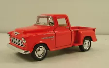 New 5" Kinsmart 1955 Chevy Stepside 3100 Pick Up Truck Diecast Model 1:32 Orange