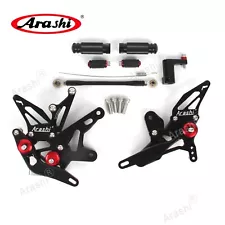 Rearsets Footrest Foot Pegs For Kawasaki Ninja 400 2018 2019 2020 2021 2022 2023