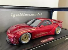 *USA FREE SHIP* IG1035 Ignition Model 1:18 Mazda RX-7 (FD3S) Rocket Bunny Red