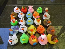 25 PCS Jeep Rubber Ducks in Bulk Assorted Duckies for Cruise Duck Small Lot #2