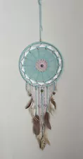 Multicolour Crochet Feather Dreamcatcher HANDMADE With Love