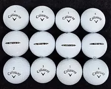 3 DOZEN CALLAWAY REVA MIX 36 GOLF BALLS EXCELLENT CONDITION NO INK NO LOGOS