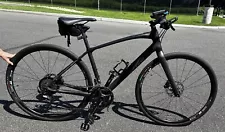 2021 Specialized Sirrus 6.0 Satin Carbon / Black Rainbow Reflective (S) bike