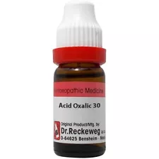 Dr. Reckeweg Germany Acid Oxalicum 30CH,200CH 11ml