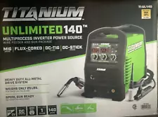 TITANIUM UNLIMITED 140 Professional Multi-process Welder with 120V Input #58828