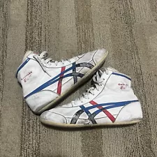 RARE Asics Men’s Onitsuka Tiger Leather Wrestling Shoes Size 9.5 Men’s Retro