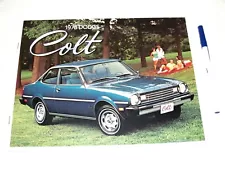 1978 Dodge Colt (Full Line: Custom,Coupe) - Dealership Sales Brochure (12 pages)