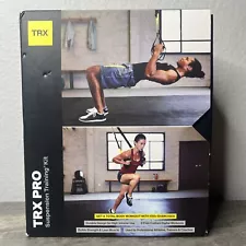 TRX Pro Over 100+ Exercises Adjustable Recovery Suspension Fitness Trainer Kit