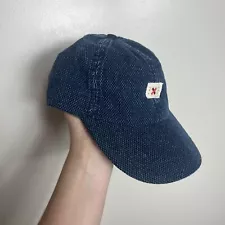 BEST MADE CO Indigo Blue Dyed Hat Japanese Fabric Cap Leather Adjustable Strap