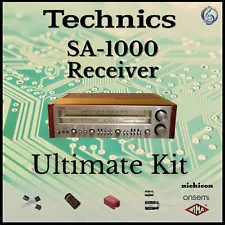 Technics SA-1000 Receiver Ultimate Upgrade Kit Genuine Parts Restoration