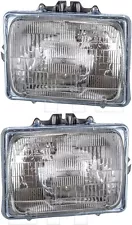 For 1978 Ford Bronco F-100 F-150 Headlight Driver and Passenger Side