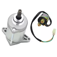 Starter for Honda Pioneer 500 SXS500 2015-2021 31200-HP5-601 with Relay (For: 2015 Honda Pioneer 500)