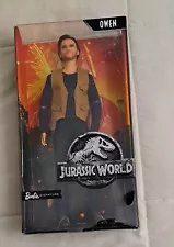 NRFB 2017 Barbie Owen Black Label Signature Jurassic World Chris Pratt Ken Doll