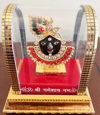 Lord Shreenathji Statue / Krishna / Srinath ji in Acrylic Box Idol H-3"