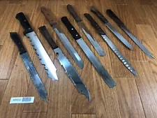 Damaged Lot of Japanese Chef's Kitchen Knives hocho set from Japan KB932