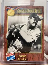 babe ruth card