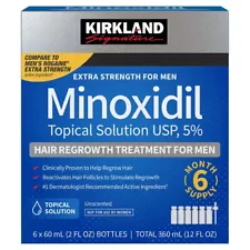 SALE! Kirkland 5% EXTRA Strength Hair Regrowth 6 Months Supply Exp 2025