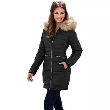 Masseys&#174; Mid-Length Puffer Coat