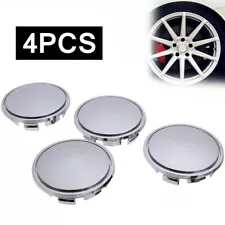 4x Universal 65mm (56mm) Car Wheel Center Caps Tyre Rim Hub Cap Blank Cover ABS (For: Ford Mustang)