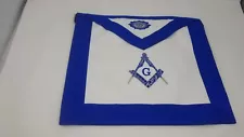 Masonic Master Mason Blue Lodge Apron Freemason (Lambskin Non-Stiff)