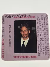 PAUL WALKER ACTOR PHOTO 35MM FILM SLIDE