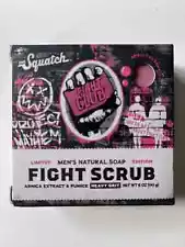 Dr Squatch Soap Fight Scrub - Fight Club - Limited Edition Heavy Grit New