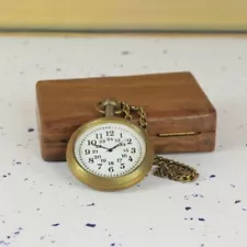 Elgin Watch elgin vintage pocket Collectible Antique 1- Brass Pocket Watch gifts