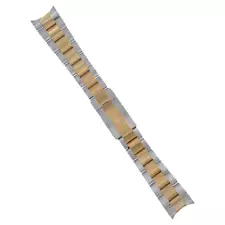 20MM 14K GOLD TWO TONE OYSTER WATCH BAND FOR ROLEX SUBMARINER 116613 116613LB FL