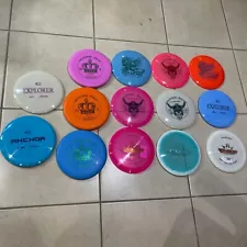 Qty 14 Frisbee Golf Discs Multi Brands-Westside, Fuse, Diamond, Thief, Diamond