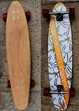 PARADISE LONGBOARDS SKATEBOARD CORE TRUCKS GREEN BEARINGS