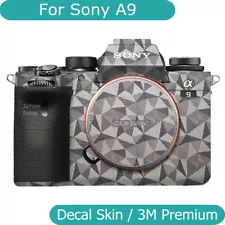 For Sony A9 Decal Skin Vinyl Wrap Film Camera Protective Sticker ILCE-9 Alpha 9