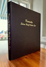 Rare Dansco "Kennedy Silver Half Dollars Set" Out of Print Album