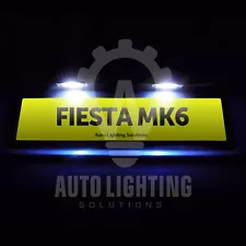 For Ford Fiesta Mk6 Mk 6 ST Xenon White LED Number Plate Light Bulbs *SALE*