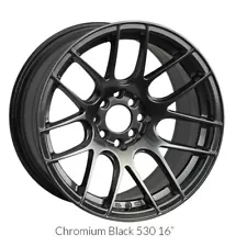 XXR Wheels Rim 530 18x8.75 5x100/5x114.3 ET33 73.1CB Chromium Black