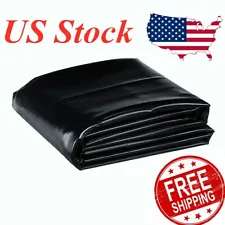 33x26ft Durable Flexible Fish Pond Liner Pools Underlaymen Membrane Garden PVC