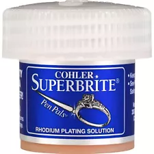 Superbrite Rhodium Plating Solution Pen Pals 1/4 Gram