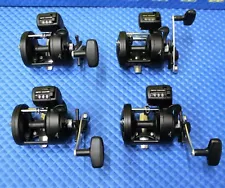 Okuma Magda Line Counter Trolling Reels MA 15D 4-Pack