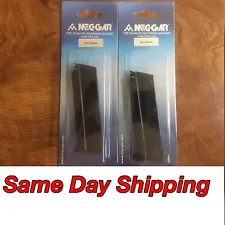 2 Pack Mec-Gar MGCGOV9LB For 1911 Full-Size 9mm 9 round Steel Magazine Fast Ship