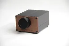 High End Passive Pre amplifier - Audiophile Passive Stepped Attenuator - (Wenge)
