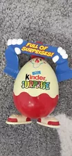 KINDER Surprise Full of Surprises.Big Egg Figure -Container Four Eggs . Vintage.