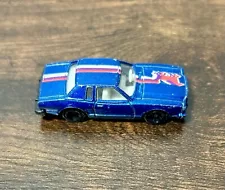 Vintage 1977 Welly Die Cast Ford Mustang Ghia Metalflake Blue- RARE