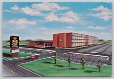 Postcard Clarksville Tennessee Best Western Covington Russell Inn