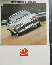 Vauxhall Firenza 2300 Droopsnoot Brochure 1973