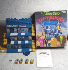 Addams Family Creepy Mansion Action Game Pressman 1992 COMPLETE