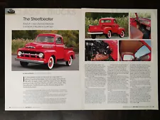 1951 Ford F-1 Truck 2-Page Original Color Article - 1023