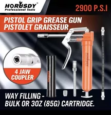 Pistol Grip Grease Gun Set