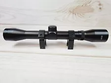 4x32mm Duplex Reticle Target Hunting Rifle Scope Black With Mounts